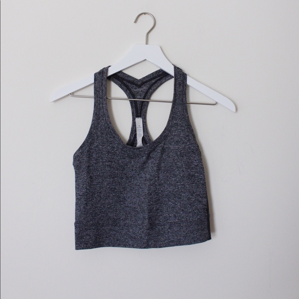 HARD TO FIND Long-Cropped Sports Bra